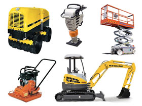 Equipment rentals in Salina